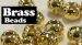 Brass fly tying beads - Mixed Sizes